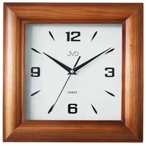 Nástenné hodiny JVD NS20183.2, 32cm hnedá