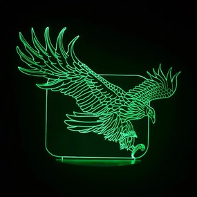 3Dmix 3D-MTV022 - Motív pre 3D LED nočnú lampu - Orol