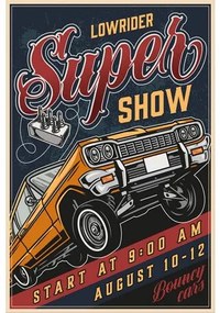 Ceduľa Racing - Super Show