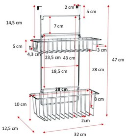 Závesný košík Wenko Clip-On