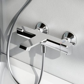 Vaňová a sprchová batéria AM.PM Flash FNA50000 termostat, chróm