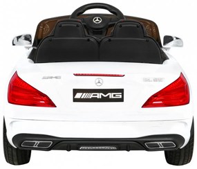 RAMIZ Elektrické autíčko Mercedes Benz AMG SL65 - biele