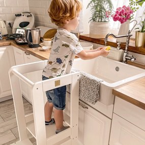 Moderná učiaca veža MeowBaby® White