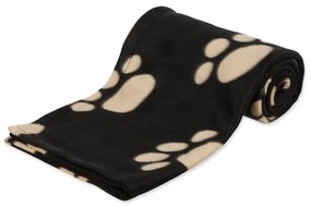 Čierna fleecová deka pre psa 150x100 cm Trixie Barney – Plaček Pet Products