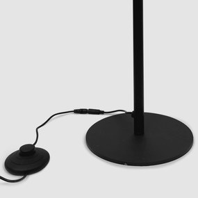 Toolight Toolight, LED podlahová lampa 12W APP1415-F, čierna, OSW-01416