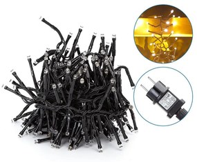 Aigostar - LED Vonkajšia dekoračná reťaz 250xLED/10m IP44 teplá biela