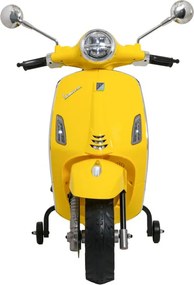 Elektrický skúter Vespa ROMA žltý