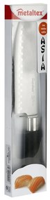 Kuchynský nôž japonského typu Metaltex Santoku, dĺžka 30 cm