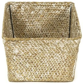 Pletený košík Compactor 30 x 20 x 13 cm, béžová