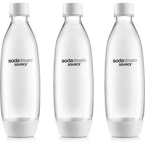 SodaStream FĽaša FUSE 3Pack 1 l, biela