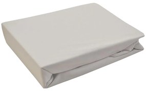 Plachta na posteľ Jersey 180x200 biela 001