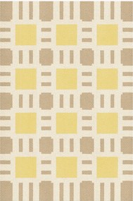 Ručne tkaný jutový koberec Sunny Side Up