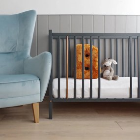 WO Detská postieľka Stardust Cot 120x60 Farba: Grafit