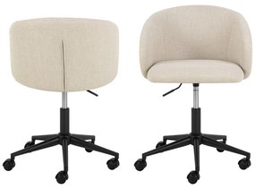 Béžová kancelárska stolička Eleanor – Actona