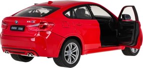 Model auta BMW X6M RASTAR 1:24 červený