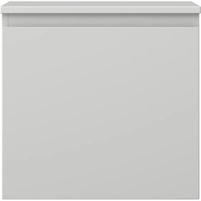 Mexen Orio, kúpeľňová skrinka 50 cm s hornou časťou, 1 zásuvka, sivá matná, 91A10-05047-1-BFC62