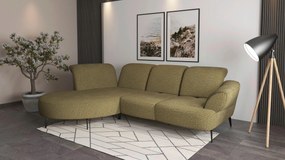 XXXLutz ROHOVÁ SEDAČKA, textil, olivovozelená Sit & More - Sedačky - 000144013232