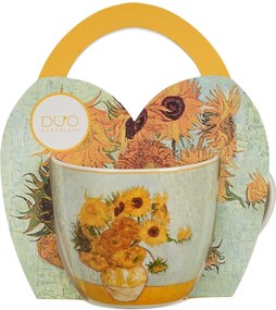 Porcelánový hrnček Van Gogh Sunflowers 460 ml