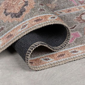 Svetlozelený prateľný koberec 152x230 cm Una Floral – Flair Rugs