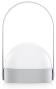 Prenosná LED lampa KAMPI sivá