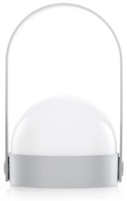 Prenosná LED lampa KAMPI sivá