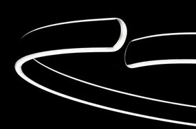 Rabalux 72115 závesný luster LED Silnora 35W, čierna