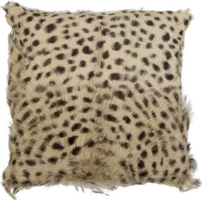 Vankúš Leopard z kozej kože - 40 * 40 * 10cm