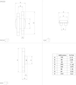 Eglo 390223 - LED Nástenné svietidlo ESTANTERIOS 4xLED/3,3W/230V 3000K