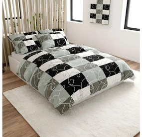 Krepové obliečky KASPARO BLEND sivé Rozmer obliečky: 70 x 90 cm | 140 x 200 cm