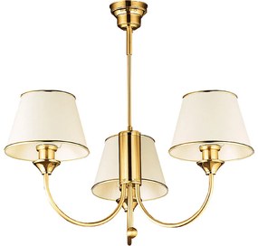 Jupiter 284- CL 3 - Luster závesný CLASSIC 3xE27/60W/230V