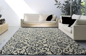 Tutumi Barcelona, plyšový 3D koberec 140x200cm, šedá, SHG-04004