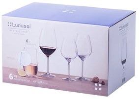 Poháre Tumbler 490 ml set 6 ks - Optima Line Glas Lunasol - 322688