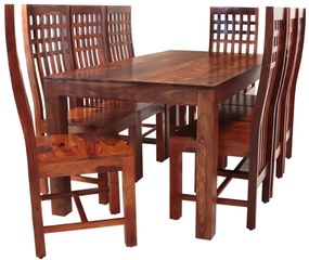 furniture-nabytek.cz - Jídelní set pro 8 osob z masivu palisandr