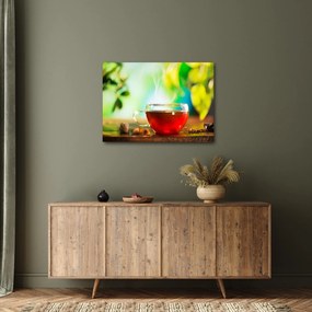 Obraz - Zátišie s čajom (70x50 cm)
