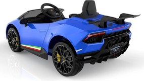 LEAN CARS Lamborghini Huracan batériové auto Modrá