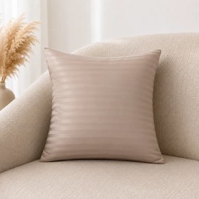 Damašková obliečka Premium Béžová 40x40 cm | 100 % bavlna 140 g/m²