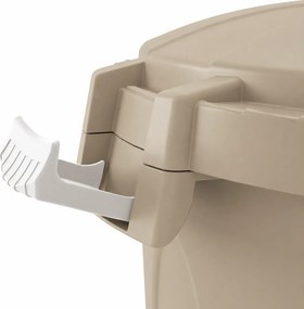 Odpadkový kôš Dustbin, 50 l, kávová, 50 l