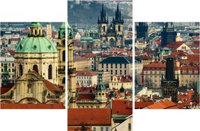 Obraz - Panorama Prahy (90x60 cm)