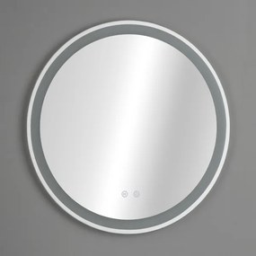 Brilagi-LED stmievateľné dymové vyhrievané zrkadlo s podsvietením AVA ECO LED/11,5W/230V pr.60 cm IP44