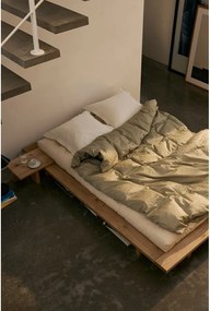 Nočný stolík z borovicového dreva v prírodnej farbe Japan – Karup Design