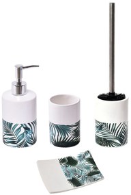 WC kefa Tropicale, kombinácia farieb/s chrómovými prvkami