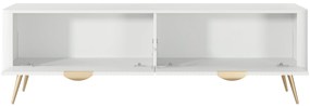 LAS TV stolík Lante F - biela