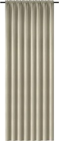 Záves OXFORD 140x270 cm, béžový Zavesenie: Riasiaca páska