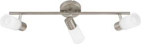 Eglo 55023 - LED bodové svietidlo 3xE14/4W/230V matný chróm