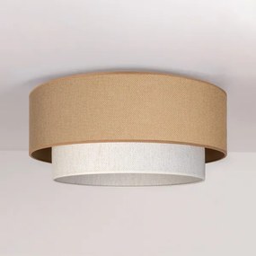 Brilagi - LED stropné svietidlo BOHO ECO 1xE27/10W/230V pr. 40 cm béžová/krémová