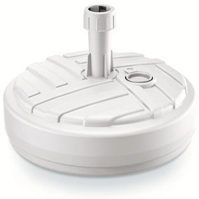 Podstavec pod slnečník, priemer 39 cm, biela