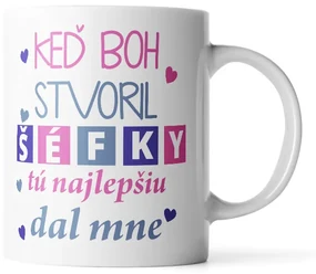 Sablio Hrnek Když Bůh stvořil šéfové - 890 ml - XXL