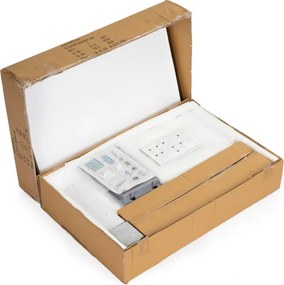 Drevená detská kuchynka ECOTOYS s LED svetlami, zvukmi a kovovými doplnkami pre 3+