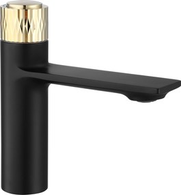 Rea Storm - umývadlová batéria, čierna-zlatá, REA-B9987