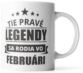 Sablio Hrnek Ty pravé legendy se rodí v únoru - 890 ml - XXL